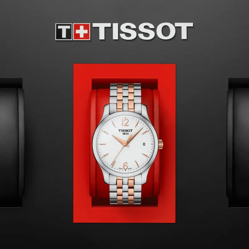 Orologio Tissot Tradition Lady - Quadrante Bianco - Donna miniatura 2