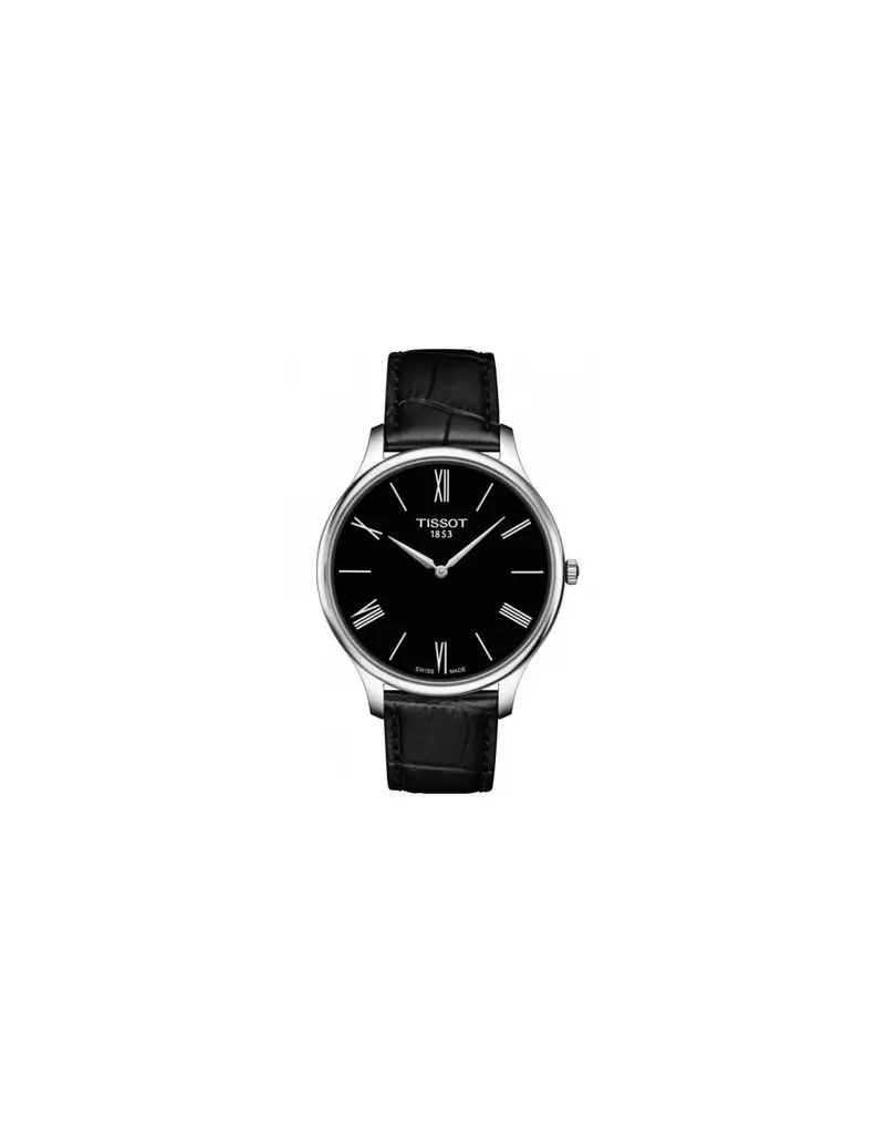Orologio TISSOT TRADITION SKIN in Pelle - T0634091605800 Black