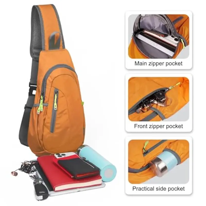 TITECOUGO Borsa a tracolla Arancione 2189849 miniatura 2