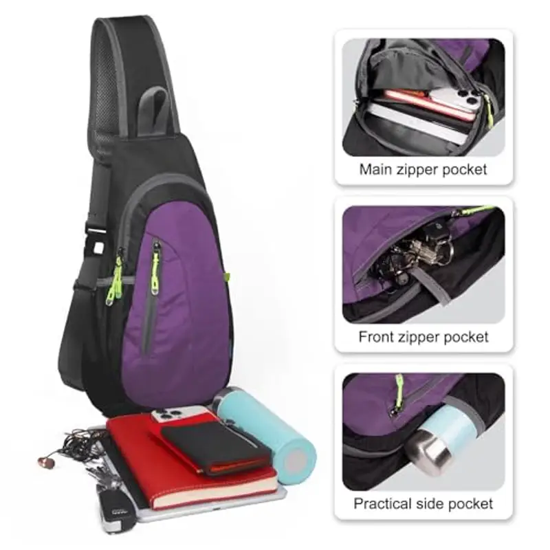 TITECOUGO Borsa a tracolla Nero 2420270 miniatura 2