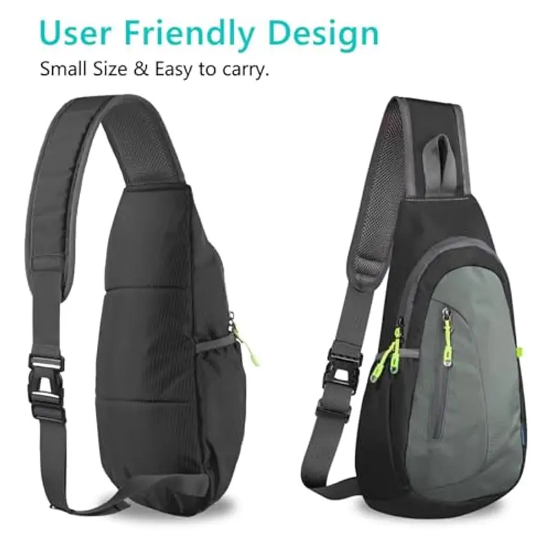 TITECOUGO Borsa a tracolla Grigio 2443710 miniatura 3