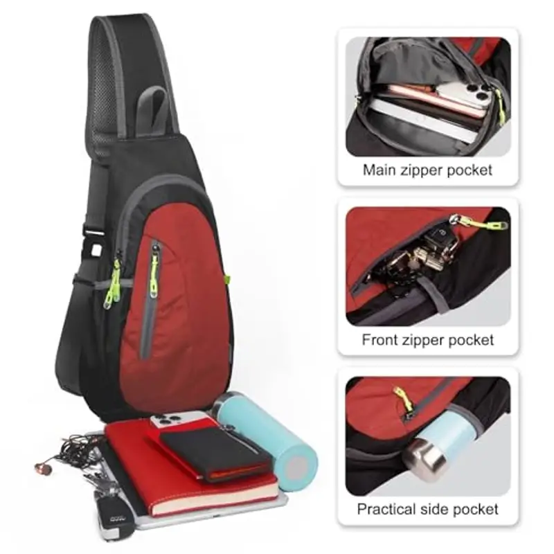 TITECOUGO Borsa a tracolla Nero 2189844 miniatura 2