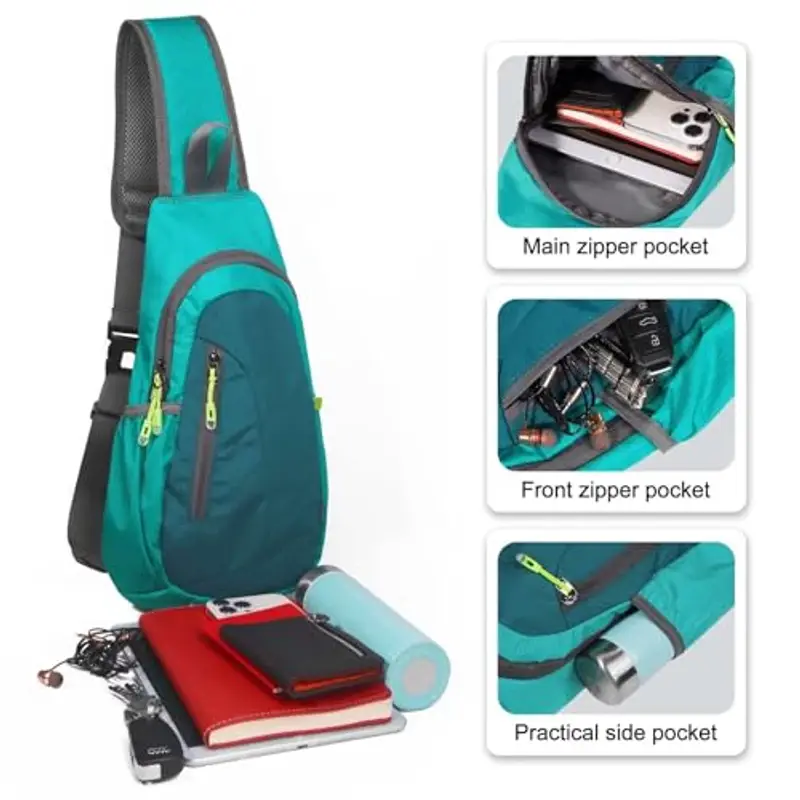 TITECOUGO Borsa a tracolla Verde 2189845 miniatura 2