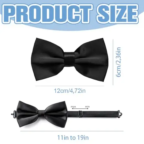 TIutmivo Papillon Ragazzo Nero 3515250 miniatura 2