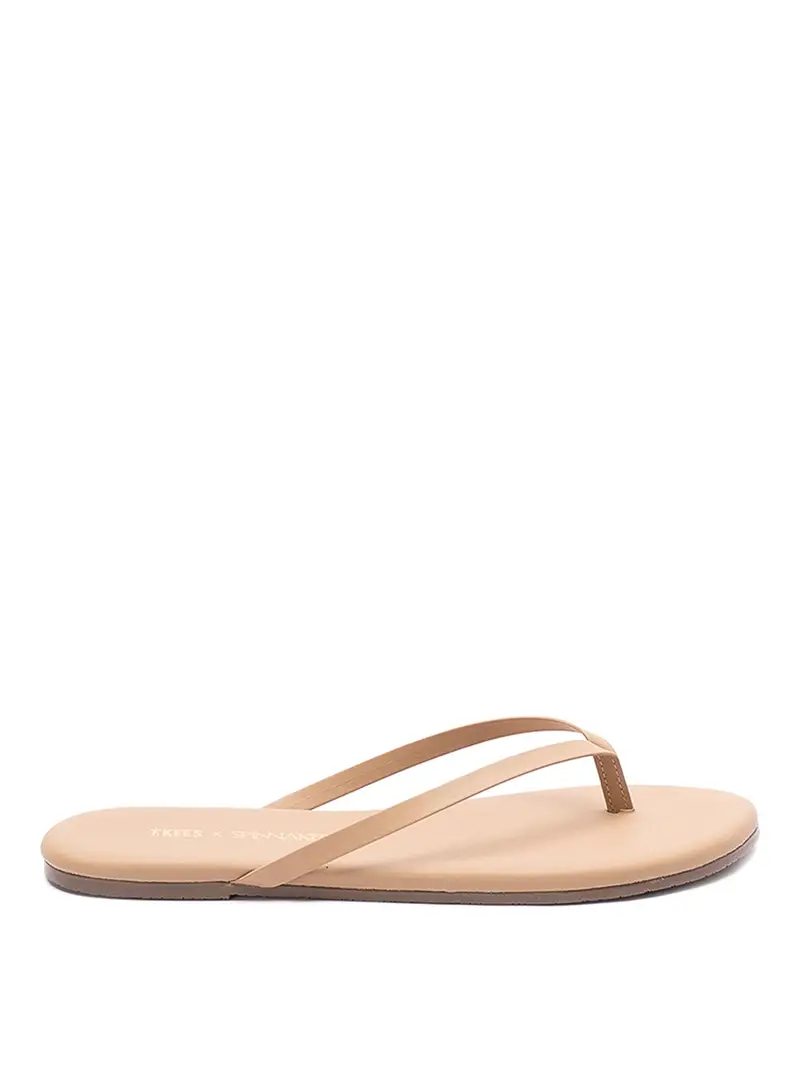`Lily Foundations Matte` Flip Flops Bianco