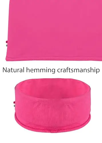 TMK Set di Cappello e Scaldacollo per Bambini e Ragazzi Adolescenti Sciarpa e Berretto 100% Cotone da 4 anni fino a 18 miniatura 3