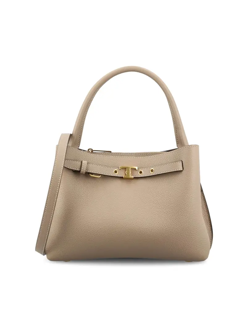 Borsa A Mano In Pelle Mini BEIGE