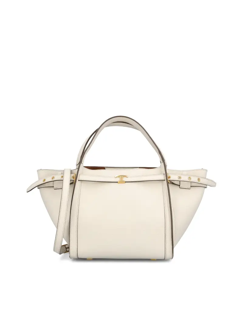 Borsa Shopping In Pelle BIANCO