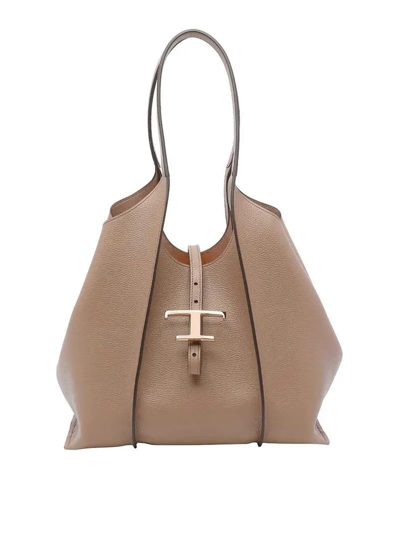 Borsa shopping piccola T Timeless Marrone