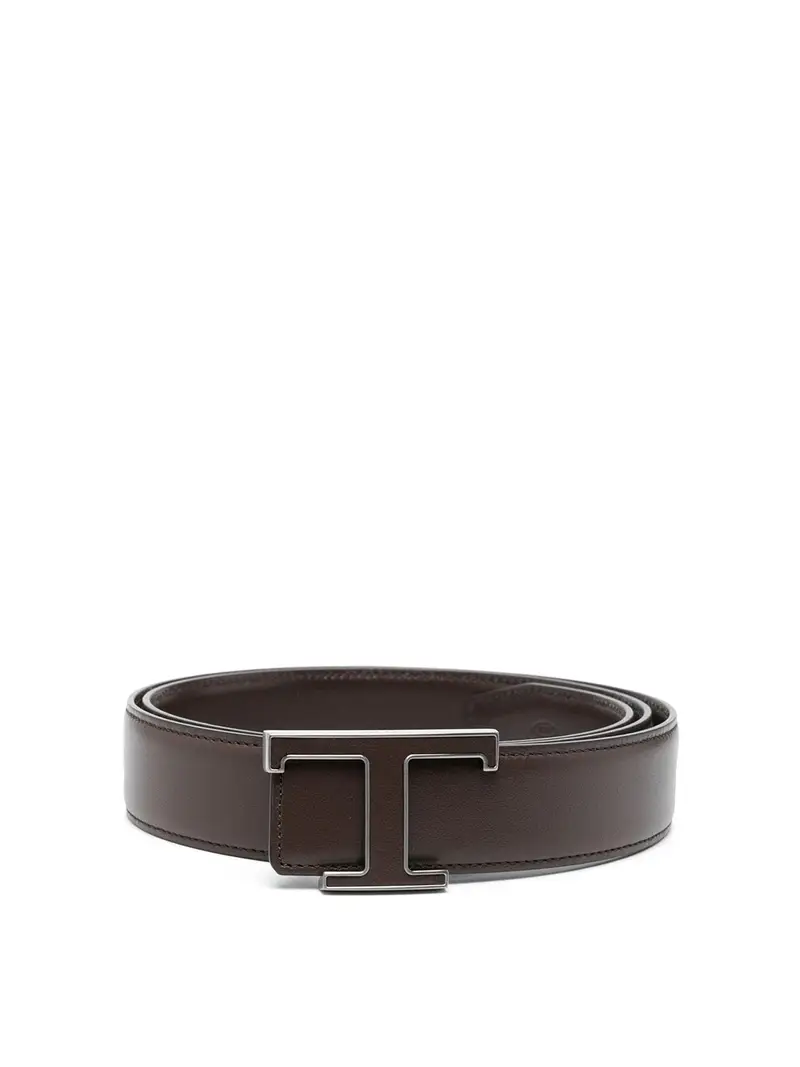 Cintura in pelle Marrone