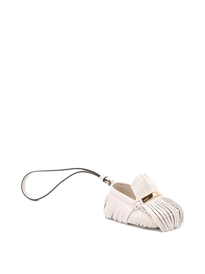 Ciondolo Gommino mocassino Bianco