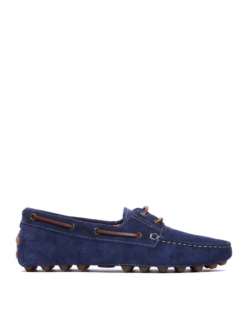 Gommino Bubble Loafers Blu