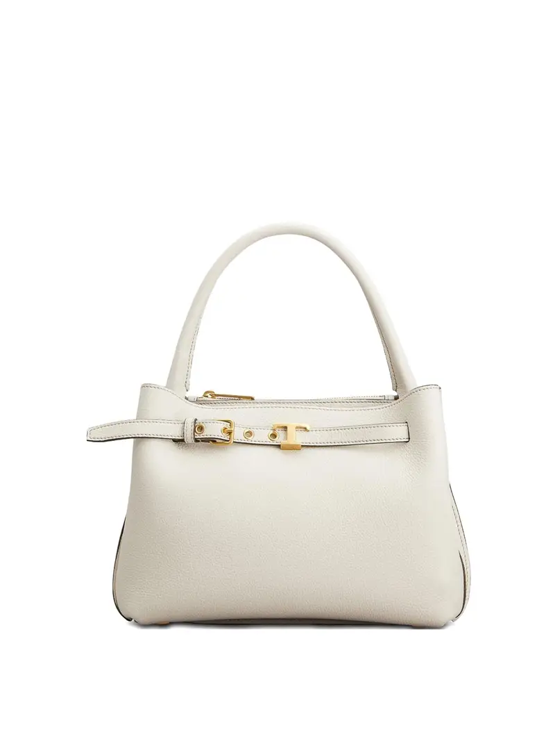 Mini borsa in pelle Bianco