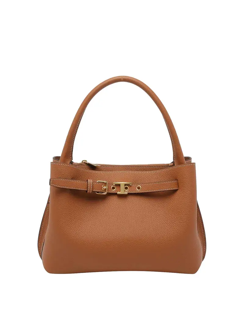 Mini borsa in pelle Marrone