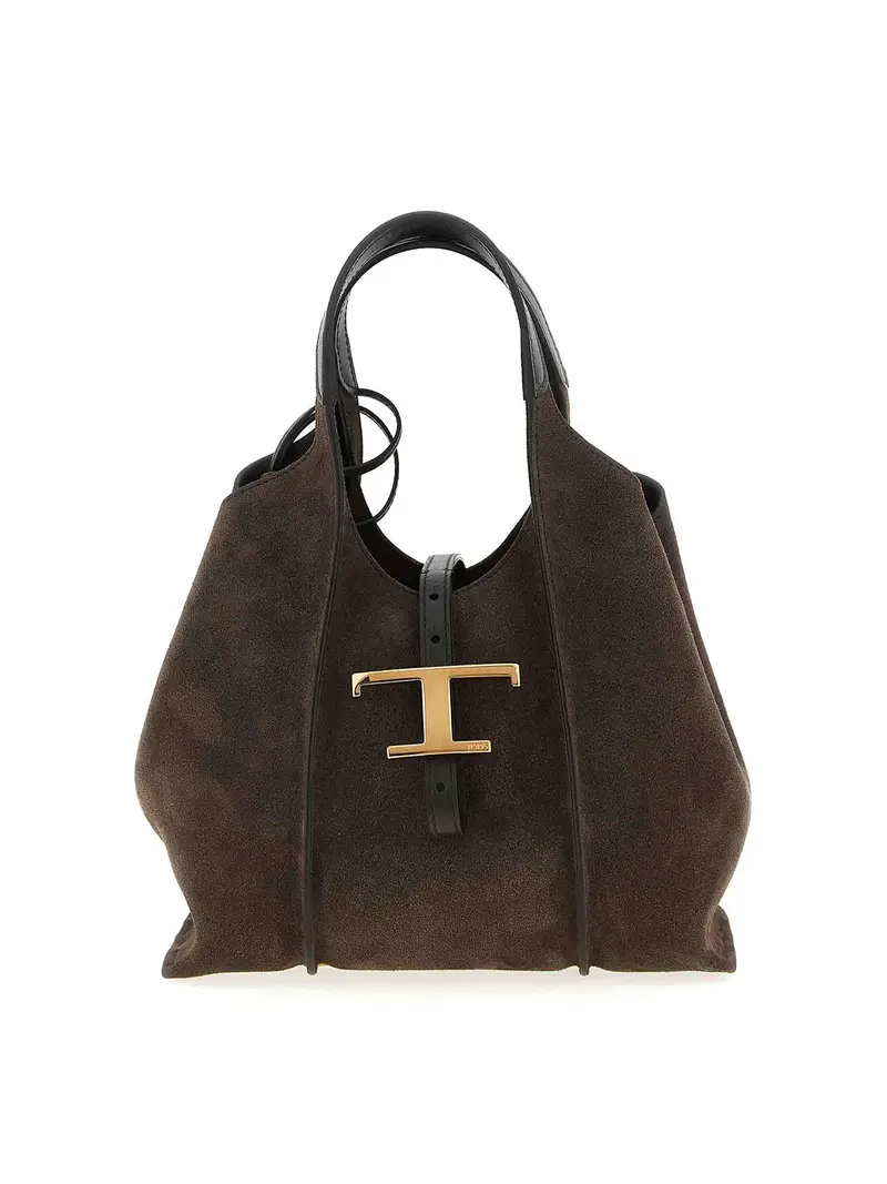 Mini borsa per la spesa Marrone