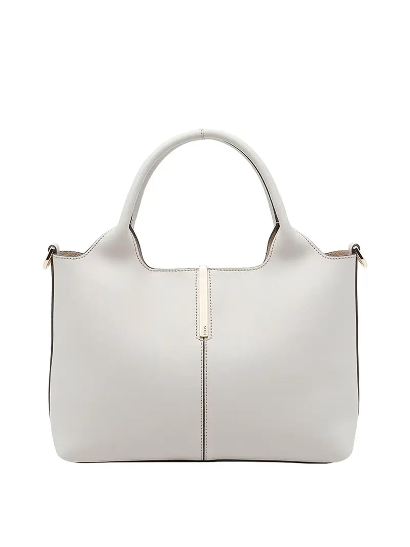 Piccola borsa in pelle Bianco