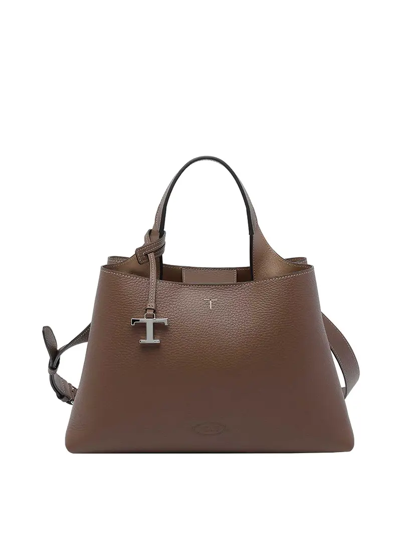 Piccola borsa in pelle Marrone