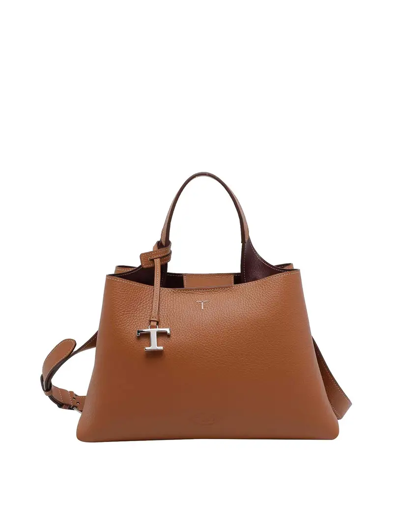 Piccola borsa in pelle Marrone
