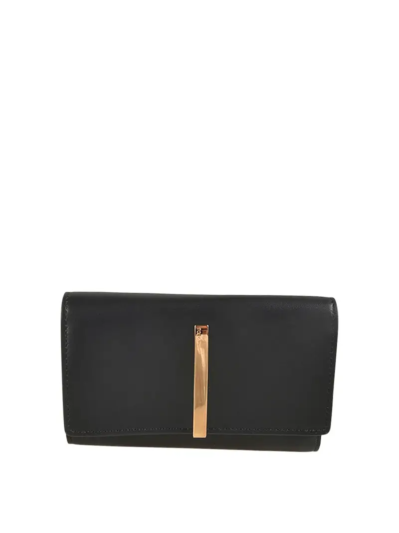 Portafoglio in pelle Nero