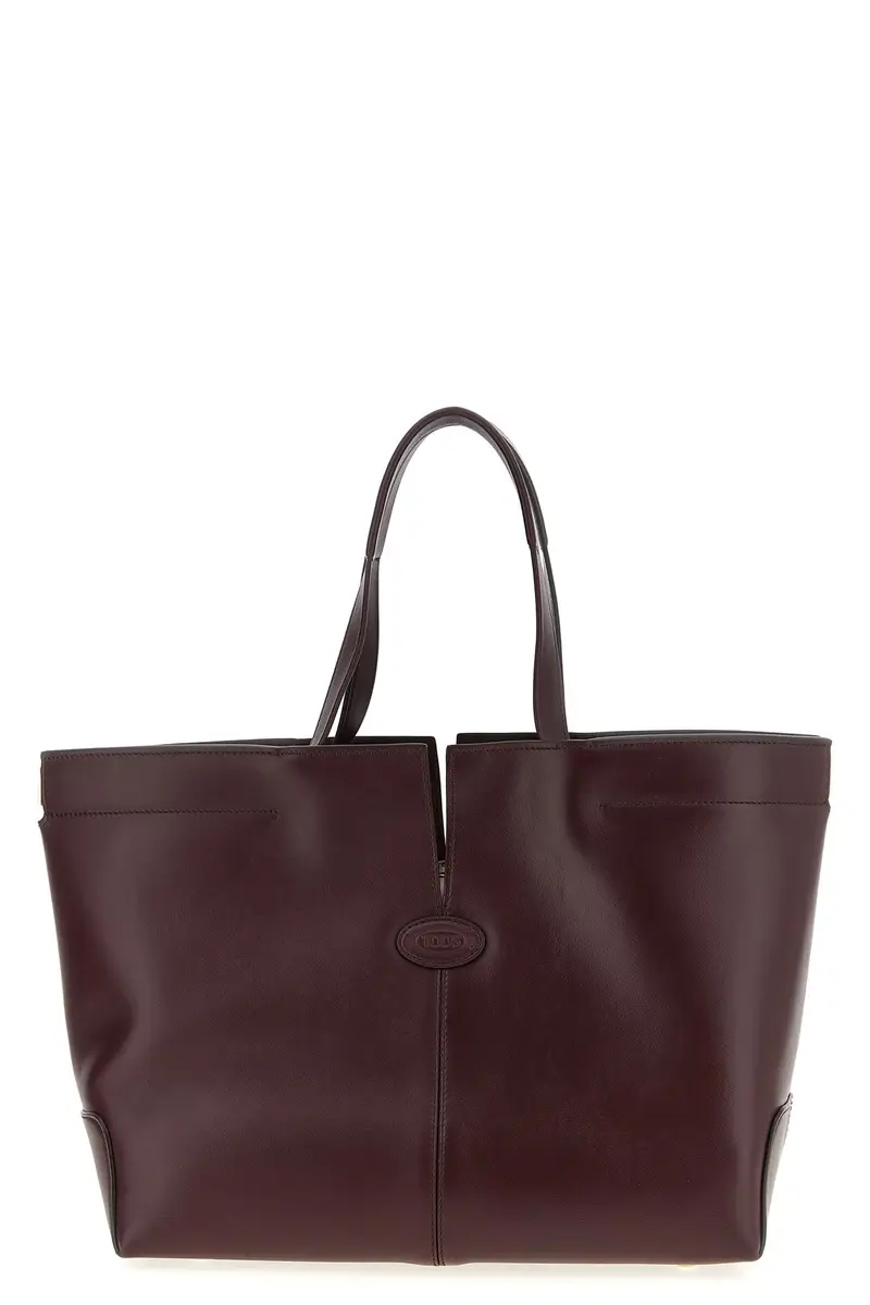 Shopping 'Tod's Di Bag Folio' Medio-Piccola Bordeaux