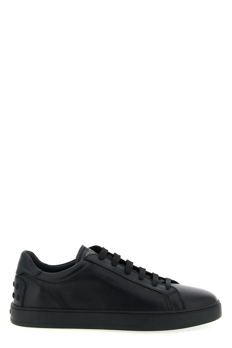 Tod's Sneakers in Pelle Nero