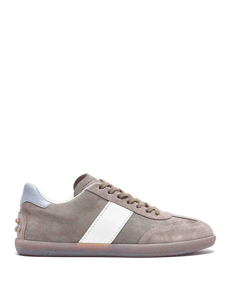 Sneakers con linguetta Tod s Beige