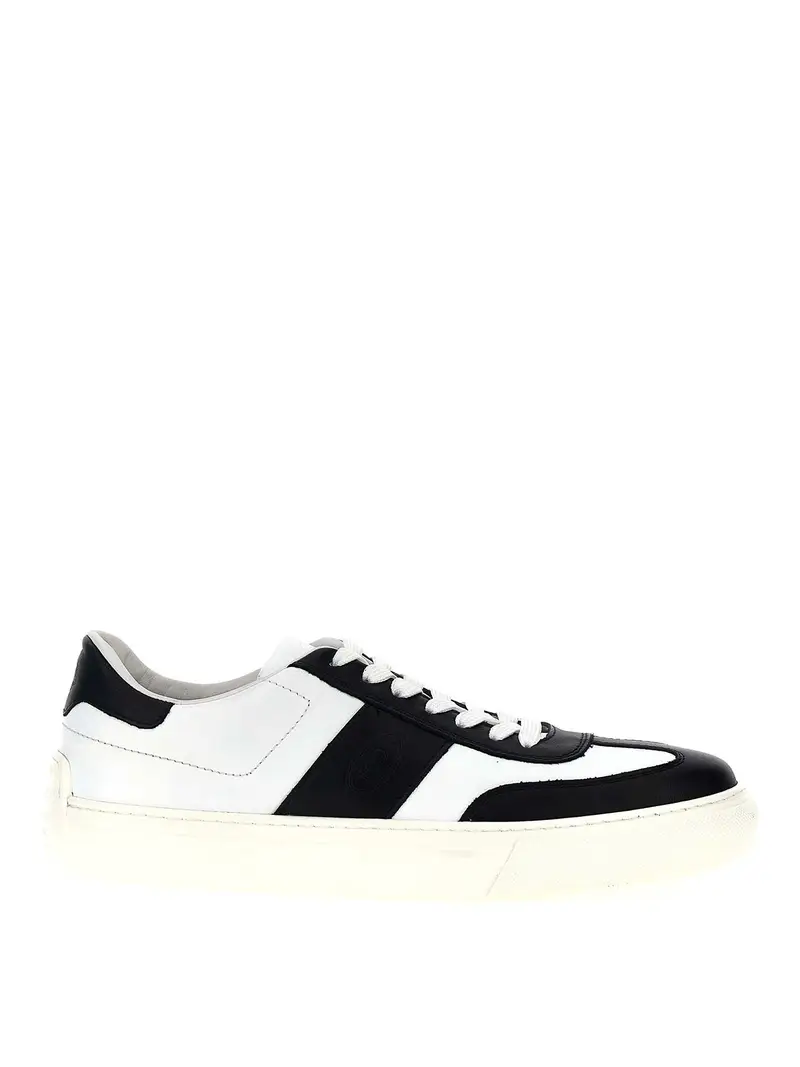 Sneakers con logo Bianco