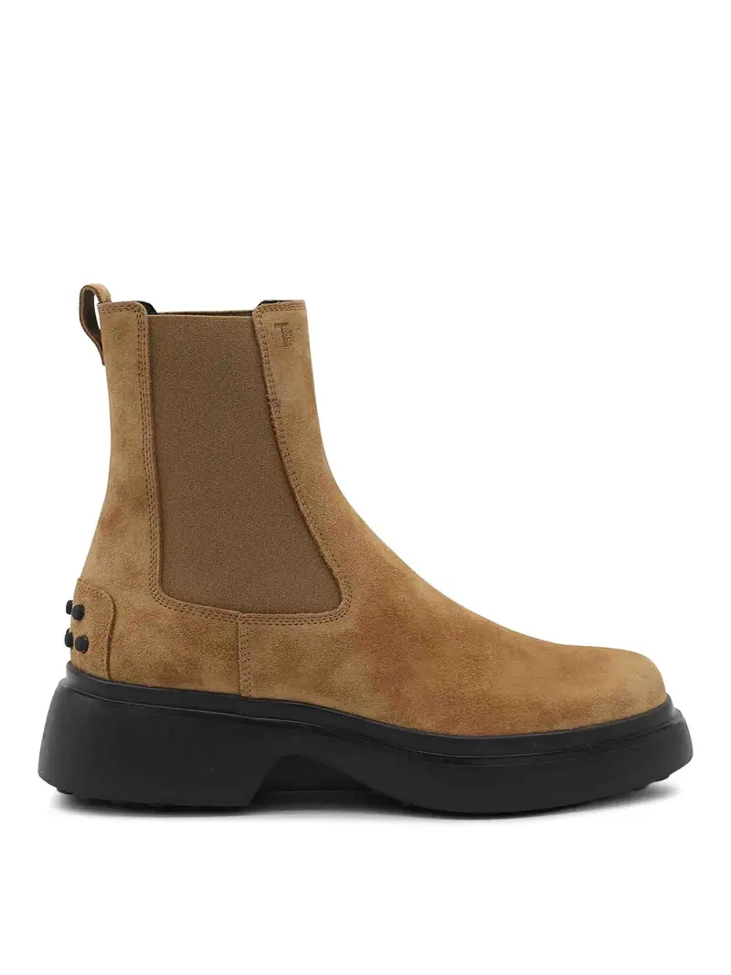 Stivaletti Arancione Scuro