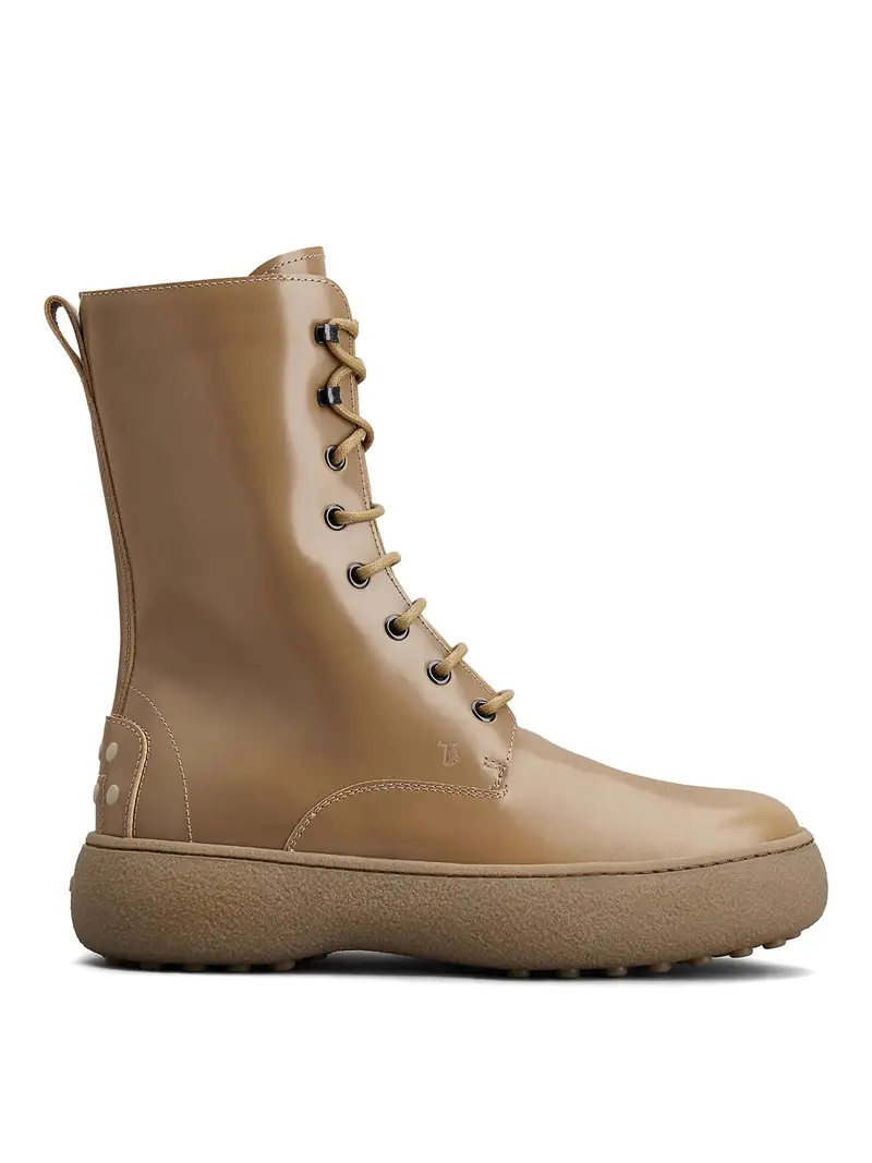 Stivaletti in pelle Marrone