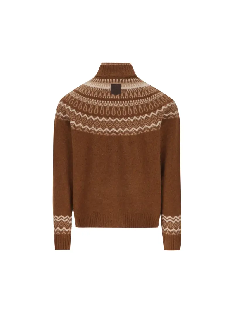 TOD S TOD Bomber In Lana E Cashmere MARRONE miniatura 2