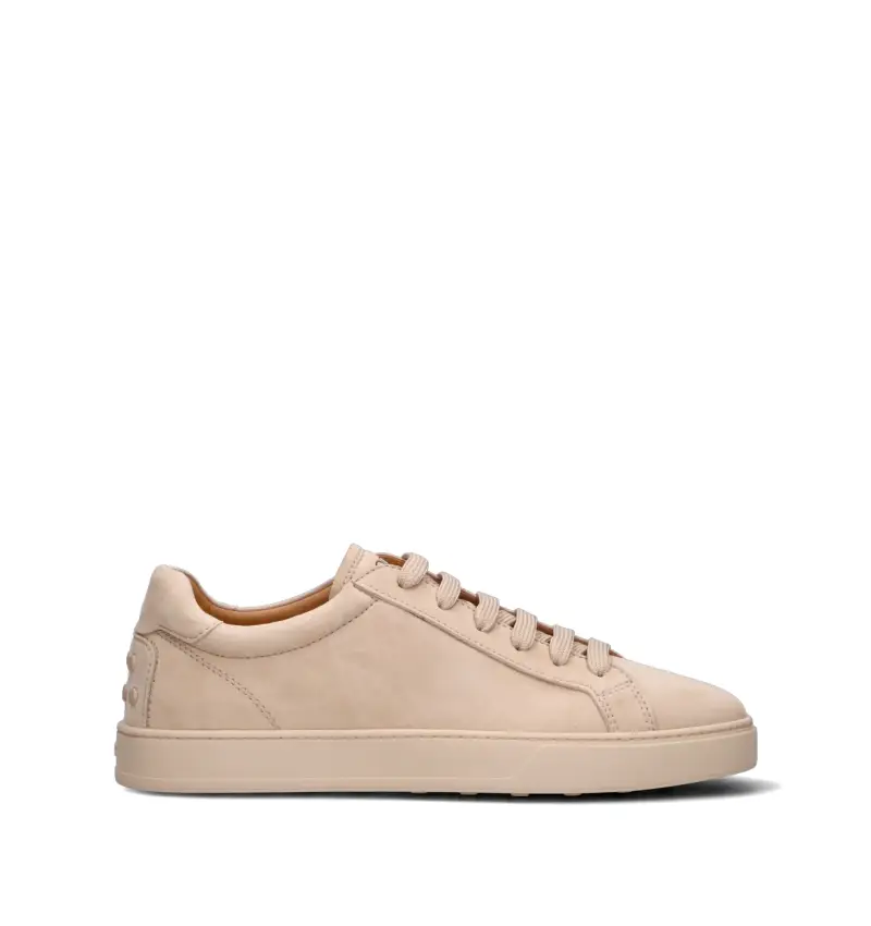TOD'S Sneaker uomo beige in suede Vario