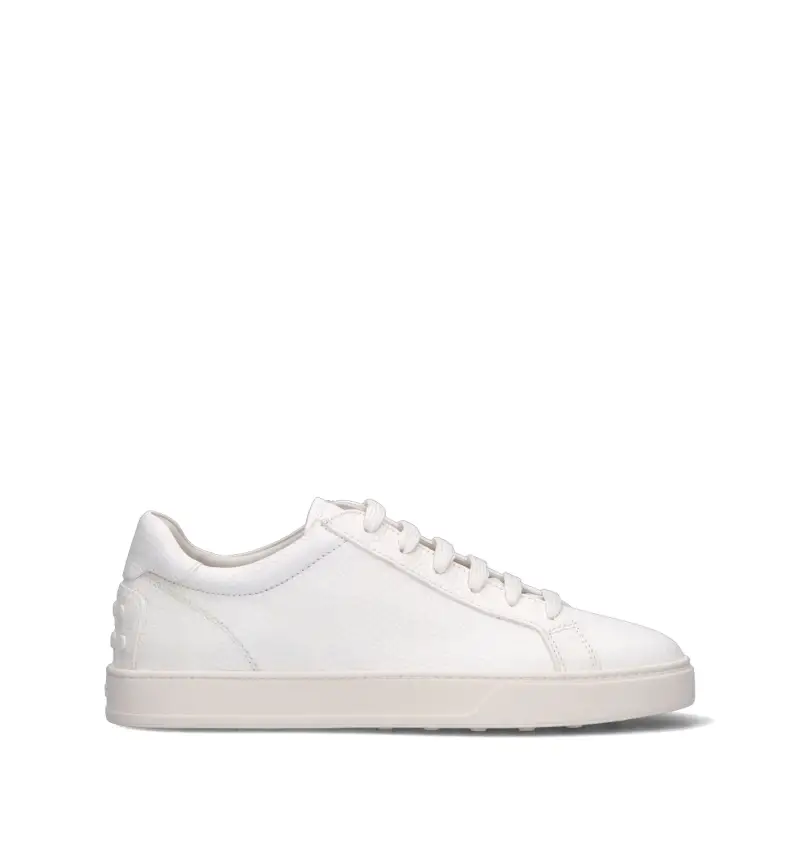 TOD'S Sneaker uomo bianca in pelle Vario