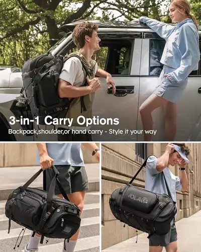 Tolaccea Zaino sportivo Donna Nero 2536128 miniatura 2