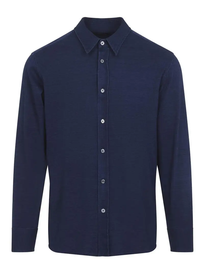 Camicia a maniche lunghe Blu