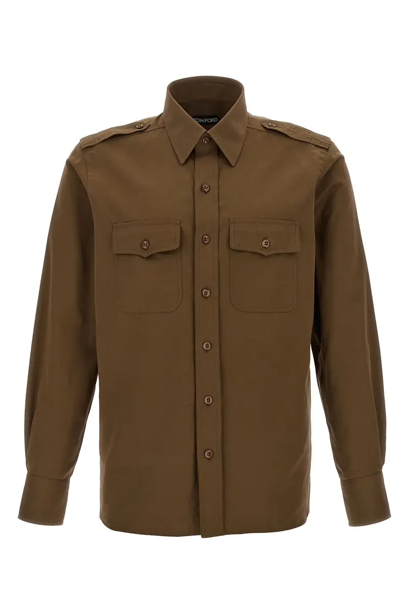 Camicia 'Military' Verde