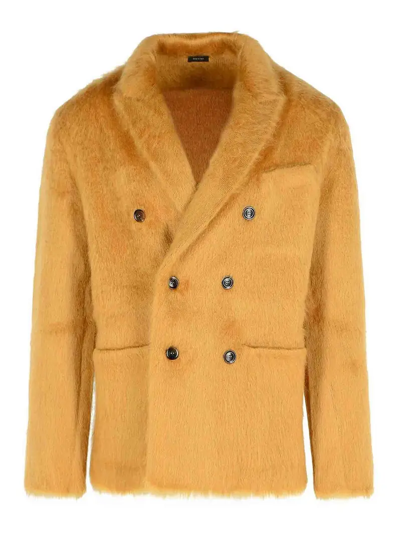 Caramel Beige Cashmere Blend Sweater