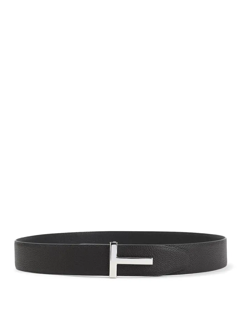 Cintura in pelle Nero