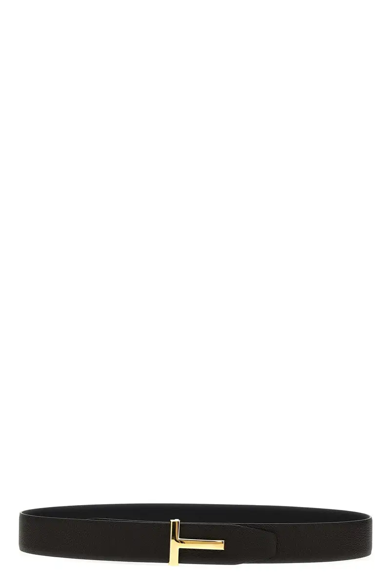 Cintura Reversibile Buckle Logo Multi