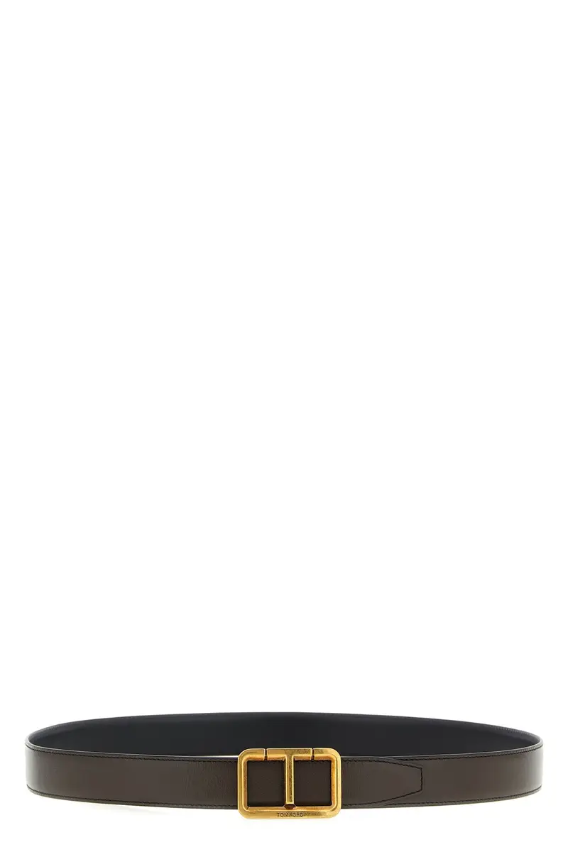 Cintura Reversibile Fibbia Anticata Multi