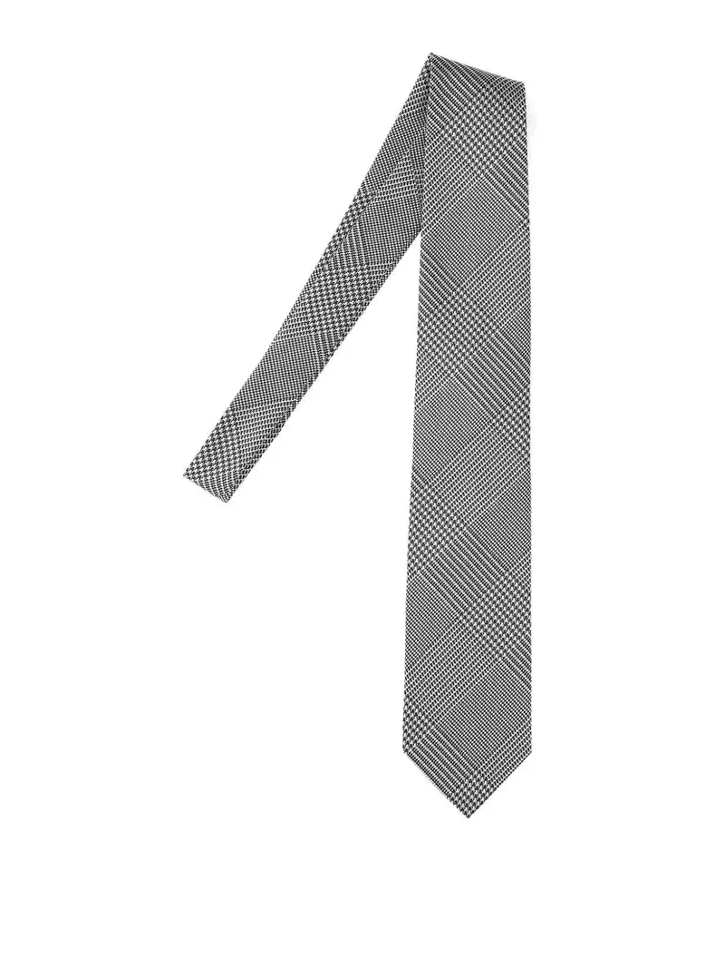 Cravatta Principe Di Galles Argento