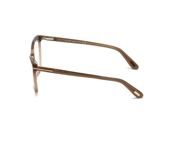TOM FORD Donna FT5513 45 Montature da vista Acetato Marrone Geometrica Normale miniatura 2