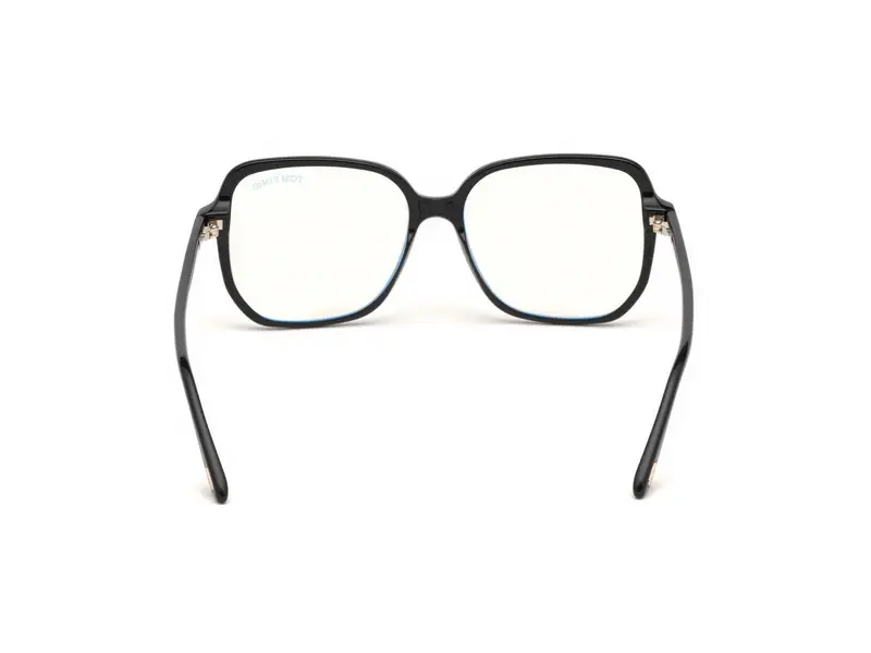 TOM FORD Donna FT5578-B 1 Montature da vista Acetato Nero Geometrica Normale miniatura 3