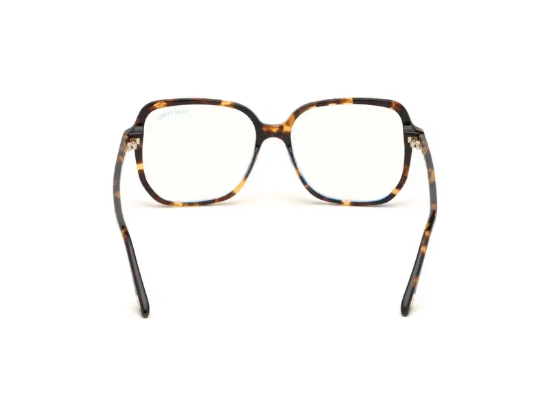 TOM FORD Donna FT5578-B 52 Montature da vista Acetato Havana Geometrica Normale miniatura 3