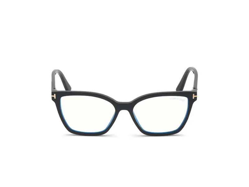 TOM FORD Donna FT5641-B 1 Montature da vista Acetato Nero Squadrata Normale miniatura 2