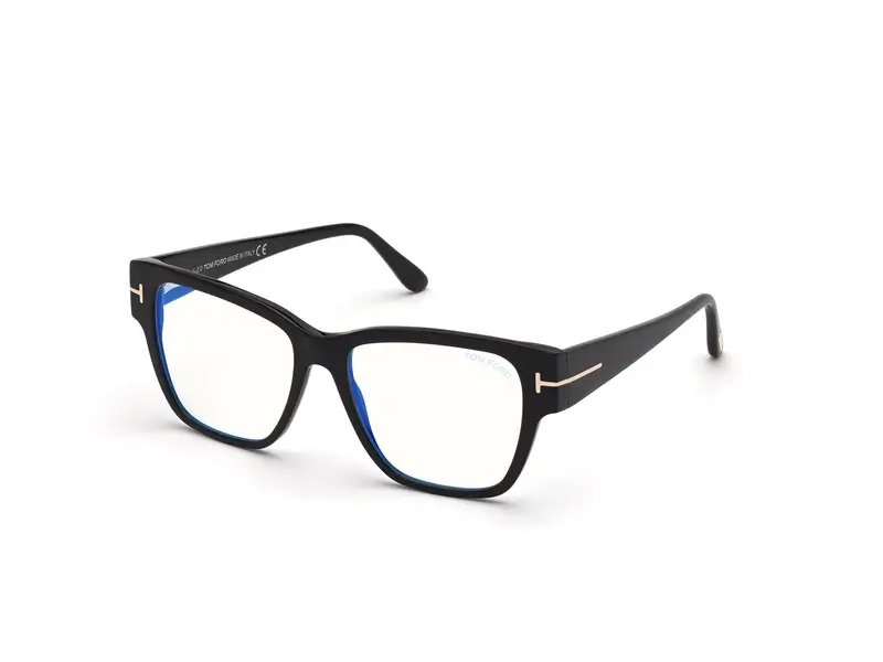 TOM FORD Donna FT5745-B 1 Montature da vista Acetato Nero  Squadrata Normale