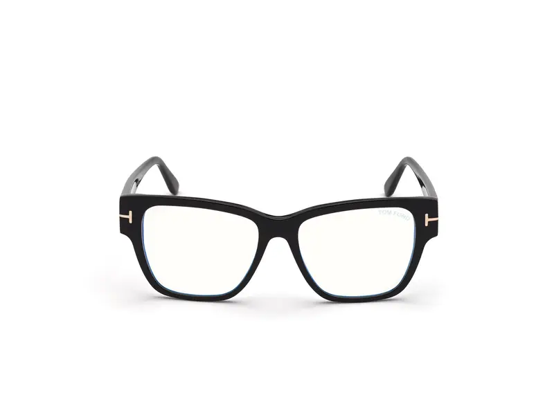 TOM FORD Donna FT5745-B 1 Montature da vista Acetato Nero Squadrata Normale miniatura 2