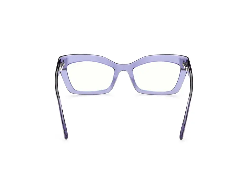 TOM FORD Donna FT5766-B 78 Montature da vista Acetato Lilla Cat Eye Normale miniatura 3