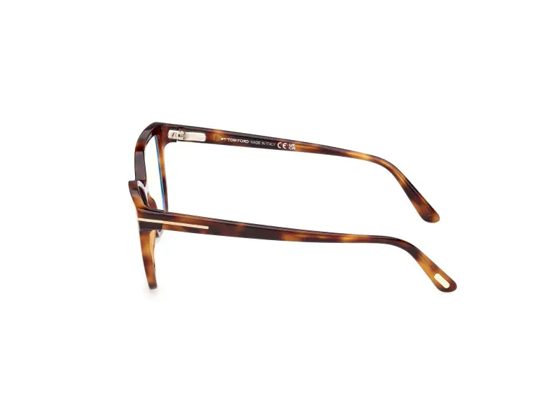 Donna FT5812-B 053 Montature da vista Acetato Havana Farfalla Normale miniatura 3