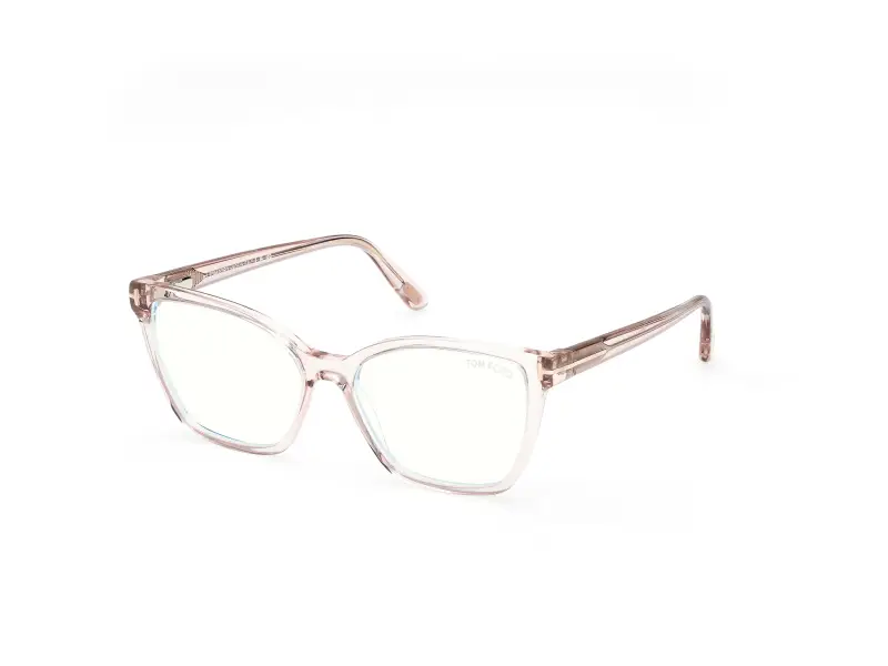 Donna FT5812-B 072 Montature da vista Acetato Rosa Farfalla Normale
