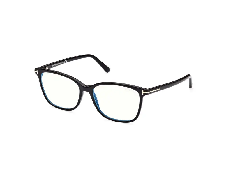 TOM FORD Donna FT5842-B 001 Montature da vista Acetato Nero Squadrata Normale